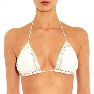 Essential Crochet Sliding Halter Bikini Top